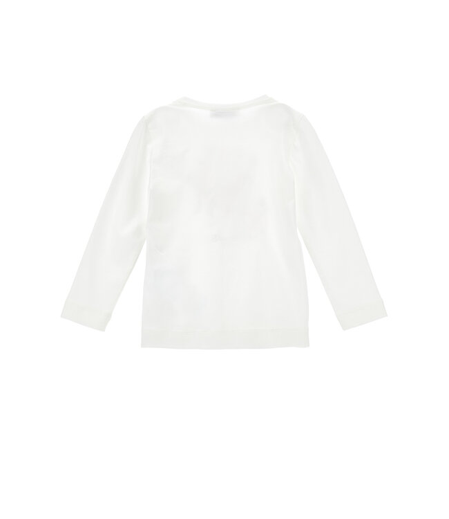 Monnalisa T-SHIRT ST.TEDDY JERSEY Panna