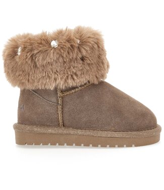 Monnalisa STIVALE CROSTA CON STRASS Taupe