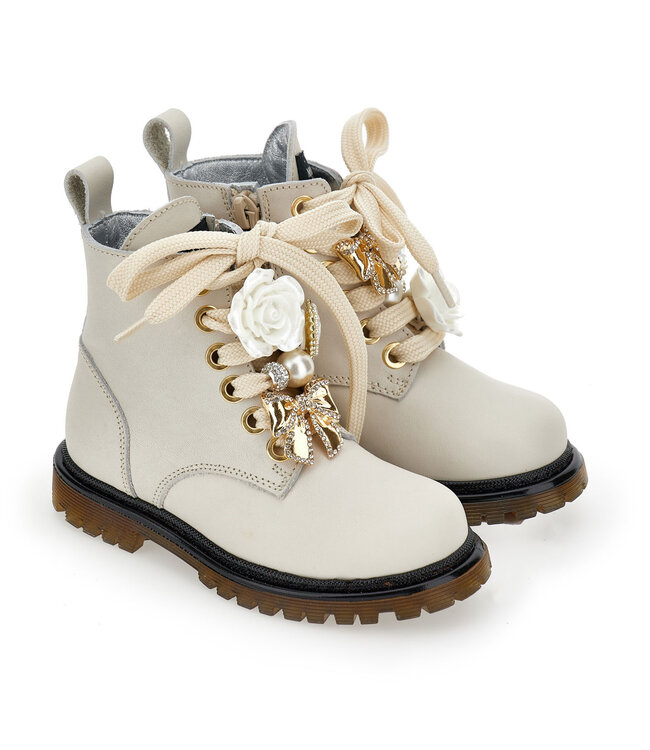 Monnalisa ANFIBIO CHARMS VITELLO Ecru