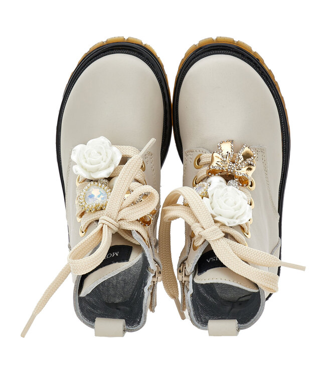 Monnalisa ANFIBIO CHARMS VITELLO Ecru