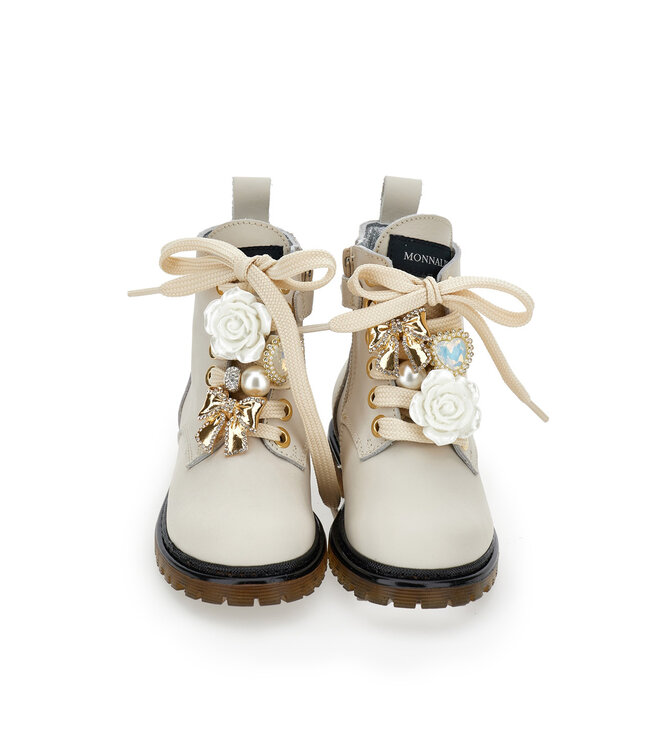 Monnalisa ANFIBIO CHARMS VITELLO Ecru