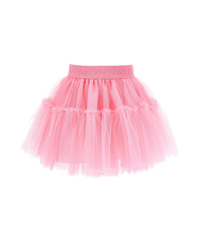 Monnalisa GONNA TUTÙ TULLE MANO SET Rosa Peach