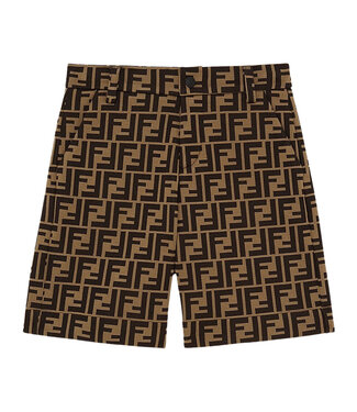 Fendi BERMUDA MAS JERSEY LOGO FF JMF315_A6A6_F0E0X
