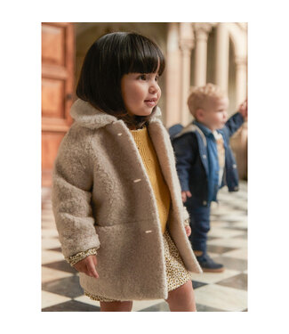 Mayoral Shearling coat  2432_073