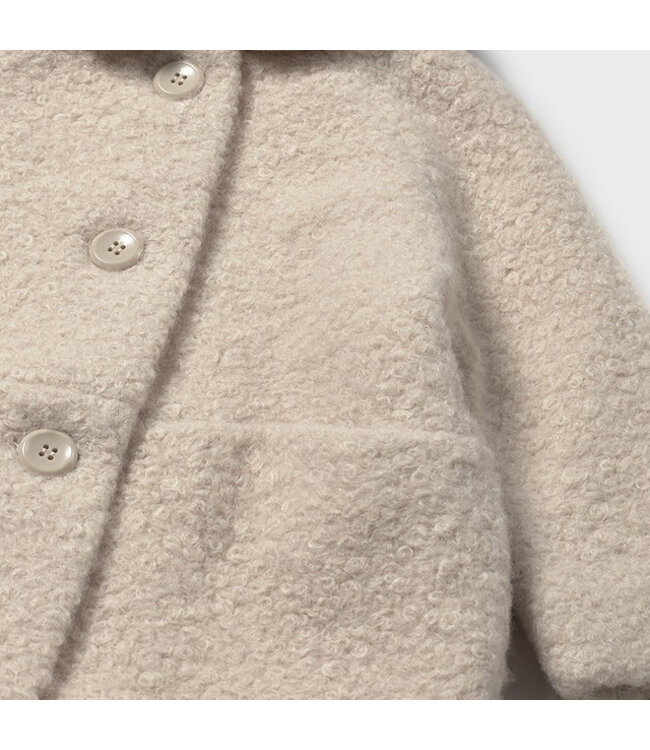 Mayoral Shearling coat  2432_073