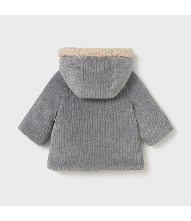 Mayoral Reversible shearling coat 2496_081