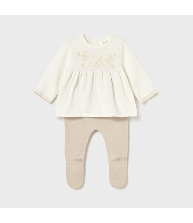 Mayoral Knit leg warmer set 2553_093