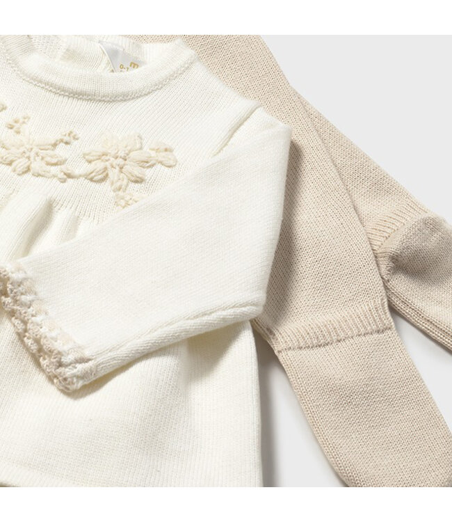 Mayoral Knit leg warmer set 2553_093