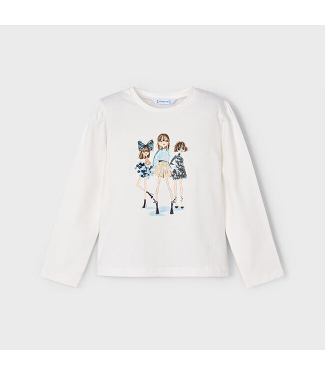 Mayoral L/s shirt dress  4011_093