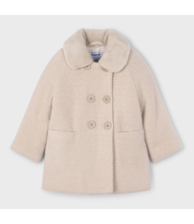 Mayoral Knitted fur coat 4438_043