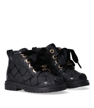 LACE-UP BOOTIE BLACK F1A5-E0379-1849930-