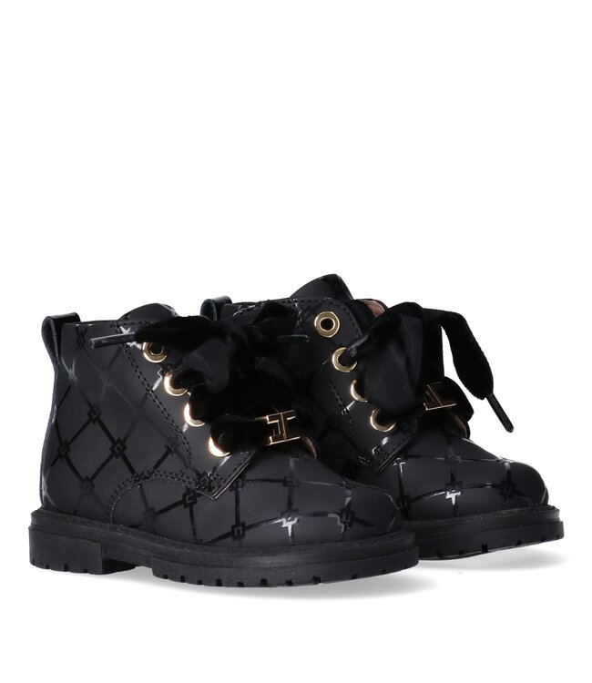 LACE-UP BOOTIE BLACK F1A5-E0379-1849930-