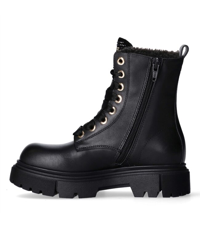 LACE-UP BOOTIE BLACK F4A5-E0412-0448930-