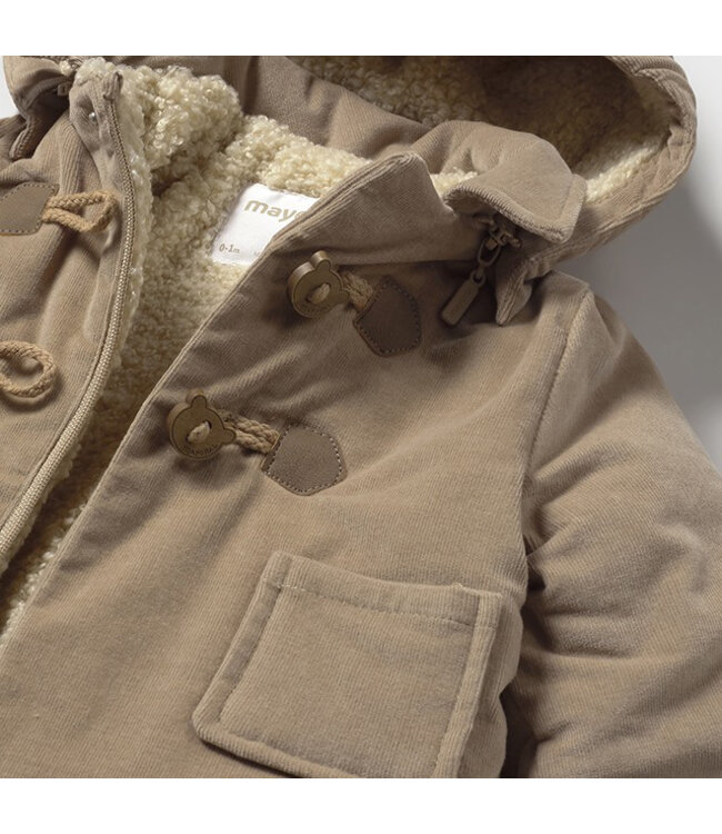 Mayoral Corduroy trench coat 2411_062