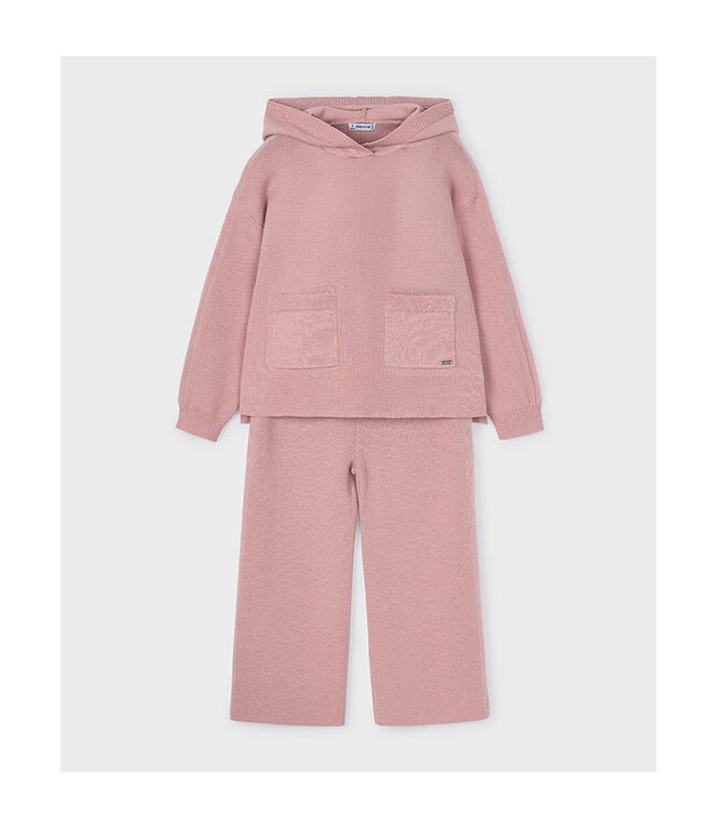 Mayoral Long knit trousers set  4580_090