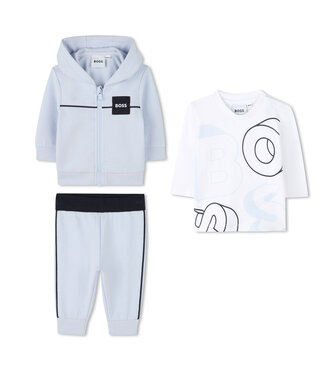 BOSS BROEK+VEST+T-SHIRT J52527/771