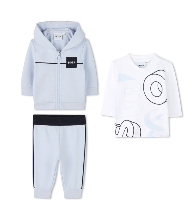 BOSS BROEK+VEST+T-SHIRT J52527/771