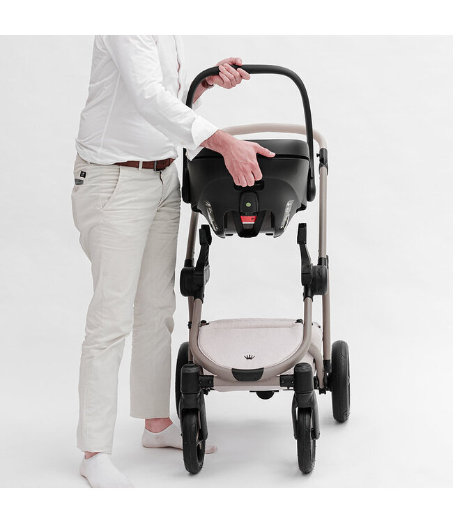 First 9904459 I-SIZE Comfort pack : car seat with beige cover