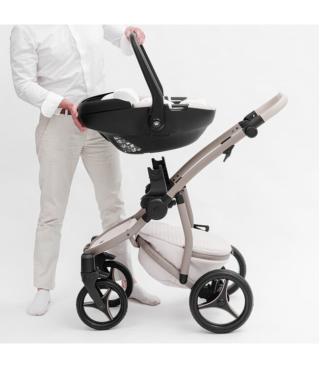 First 9904459 I-SIZE Comfort pack : car seat with beige cover