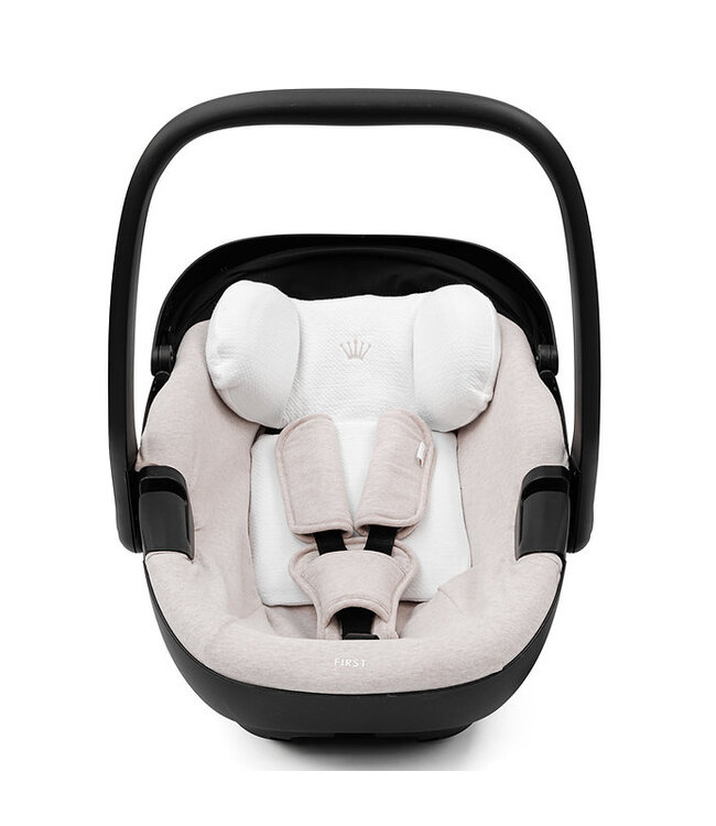First 9904459 I-SIZE Comfort pack : car seat with beige cover