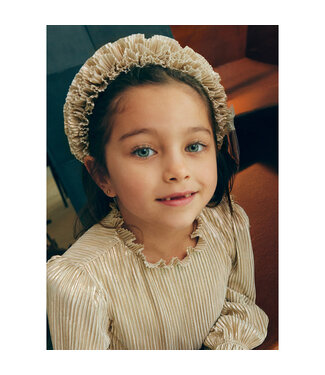 Abel & Lula Pleated knit headband 5.974_090