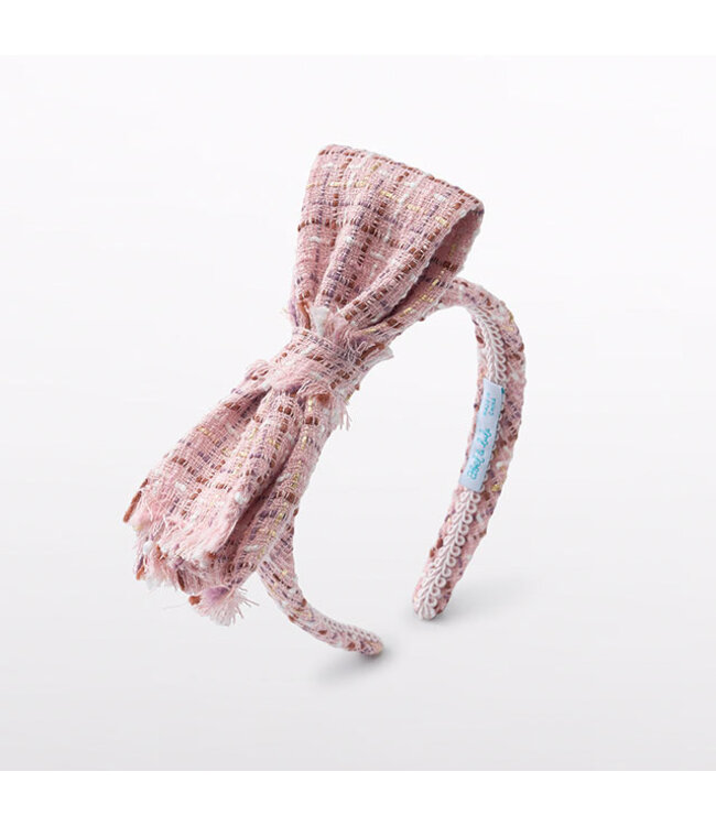 Abel & Lula Bowtie tweed headband 5.973_084