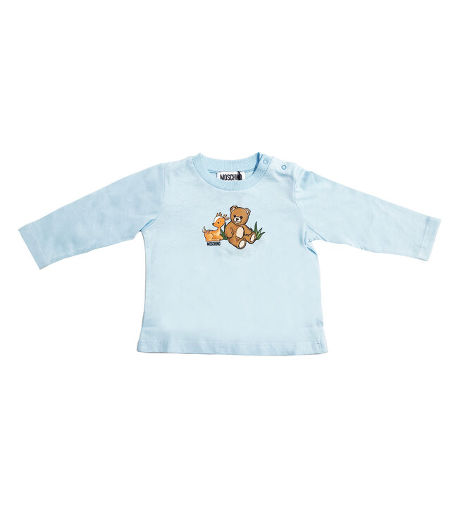 Moschino BLOUSE L/S BABY SKY BLUE MYO00R_LAA10_40304 