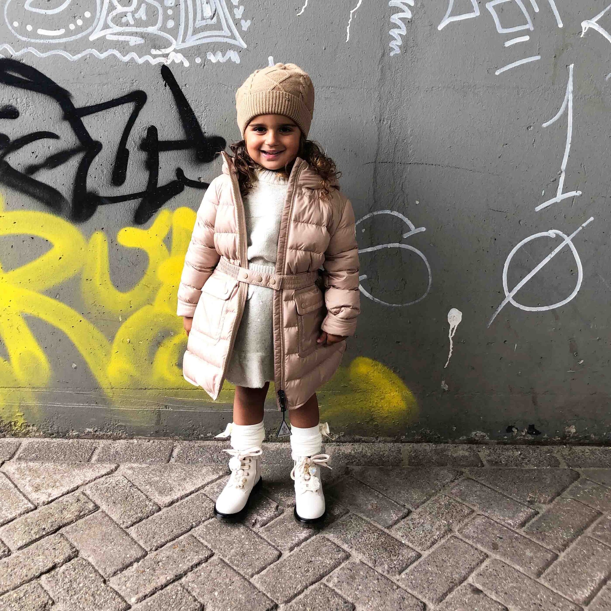 PASENZA LONG COAT K29541C00006_54AQE_20X - Lolly Pop Kindermode