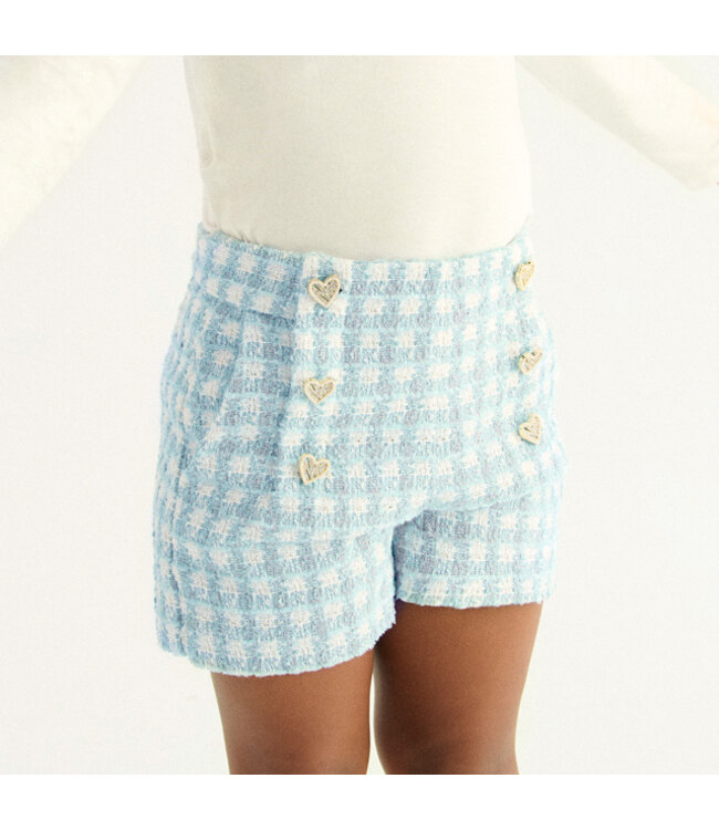 Abel & Lula Plaid Shorts 5.719_009