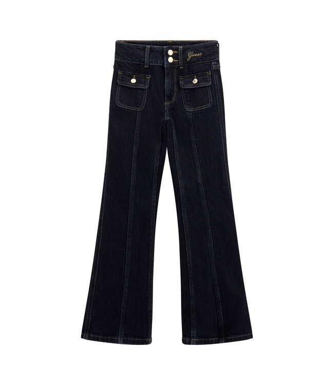 Guess FLARE COMFORT DENIM PANTS J5BA16_D5FM0_RNMW
