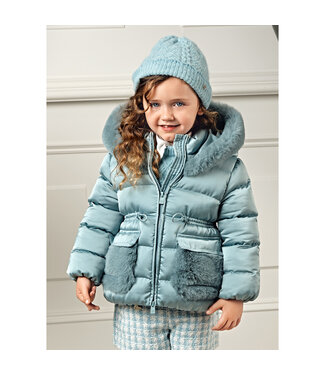 Abel & Lula Satin Coat 5.849_016