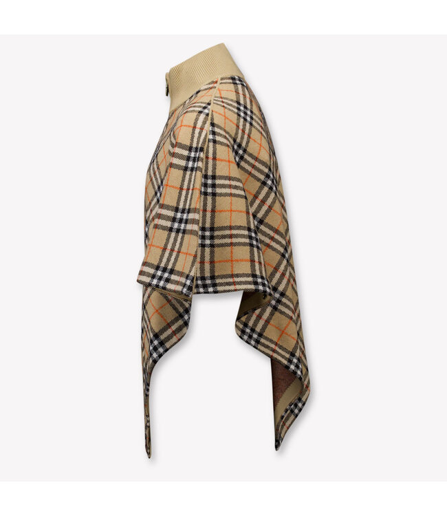 Burberry KG6 LETTE CHECK CAPE B9368