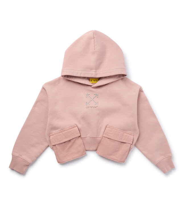 OFF-WHITE SWEATSHIRT HOODED OGBB00BF25FLE0013B07