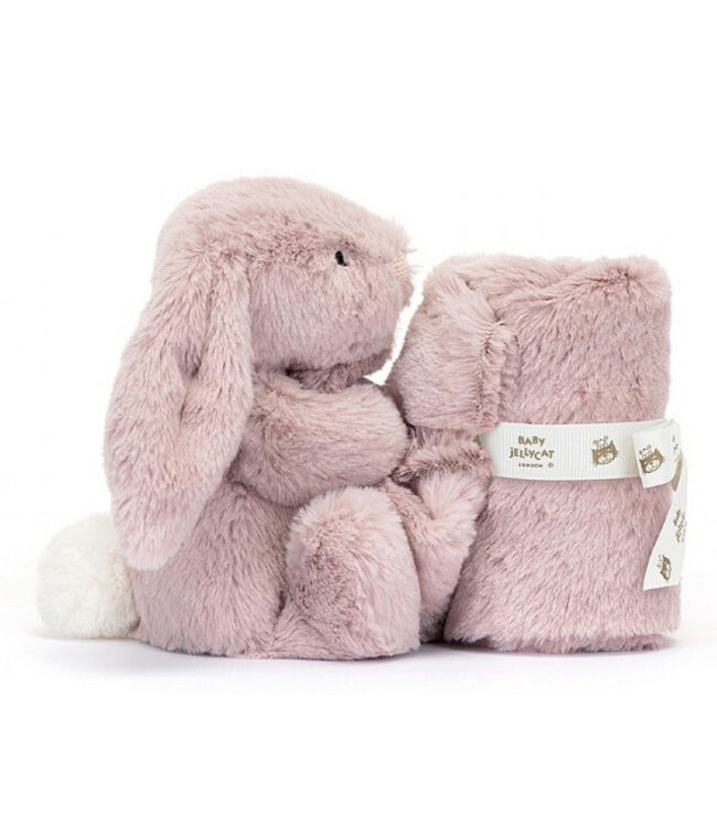 Jellycat JellyCat Bashful Luxe Bunny Rosa Soother