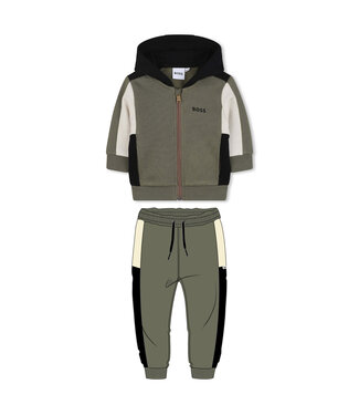 BOSS VEST J52447/724 + JOGGINGBROEK J52429/724