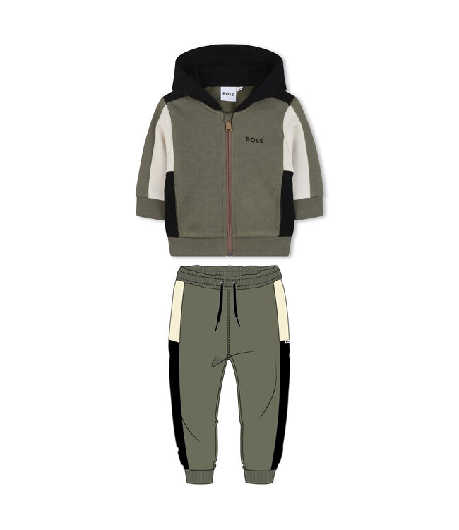 BOSS VEST J52447/724 + JOGGINGBROEK J52429/724