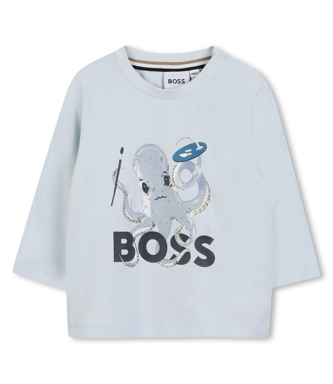 BOSS T-SHIRT LANGE MOUWEN J52472/791
