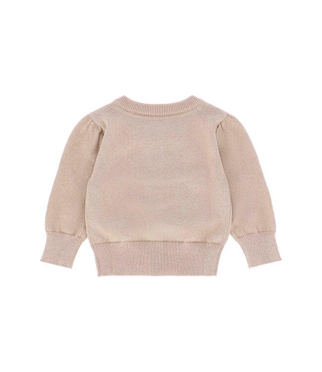 Angels Face NIKKI METALLIC BABY CARDIGAN GOLD
