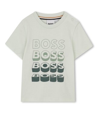 BOSS T-SHIRT KORTE MOUWEN J52889/73K