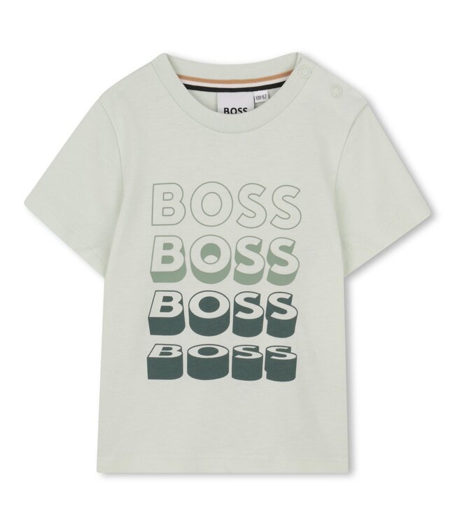 BOSS T-SHIRT KORTE MOUWEN J52889/73K