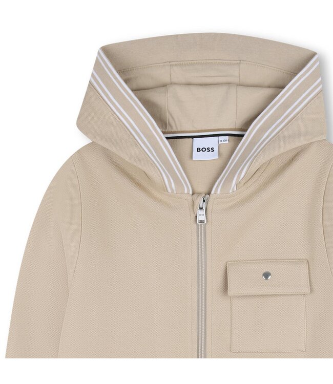 BOSS VEST MET KAP + JOGGINGBROEK J52948/249