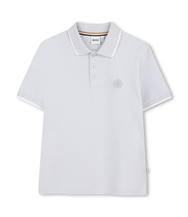 BOSS POLO MET KORTE MOUWEN J52952/78K