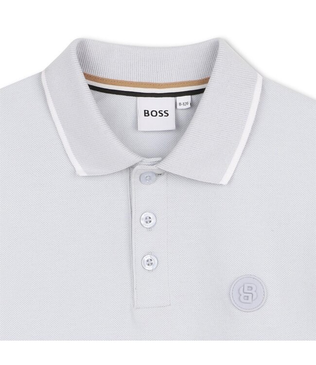 BOSS POLO MET KORTE MOUWEN J52952/78K