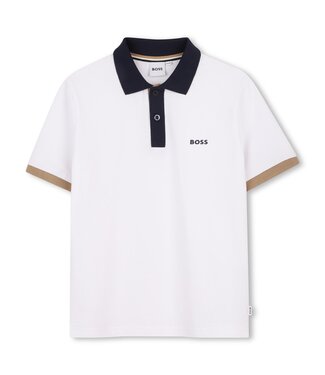 BOSS POLO MET KORTE MOUWEN J52955/10P