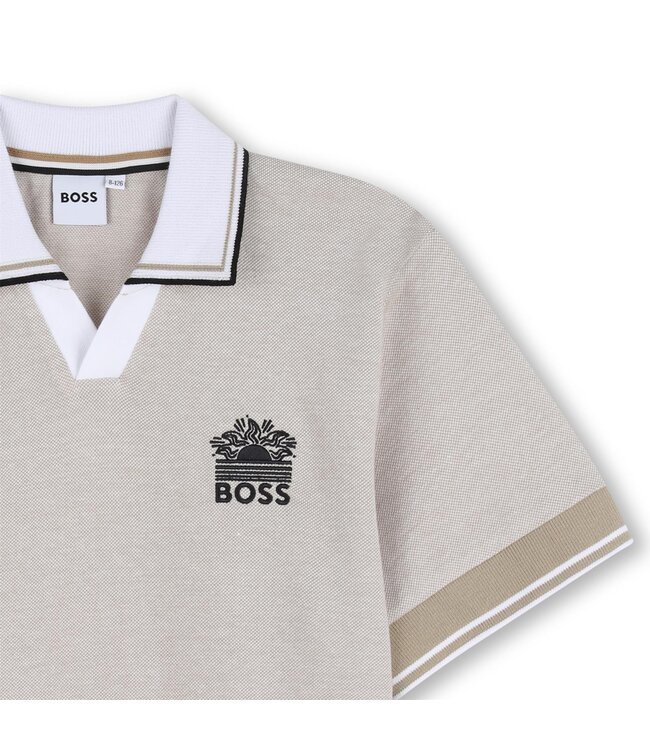 BOSS POLO MET KORTE MOUWEN J53075/249