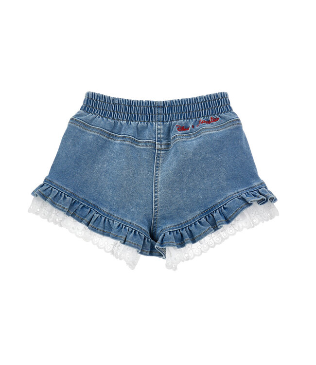 Monnalisa SHORTS DENIM DENIM FLEECE 39G409_7017_0062
