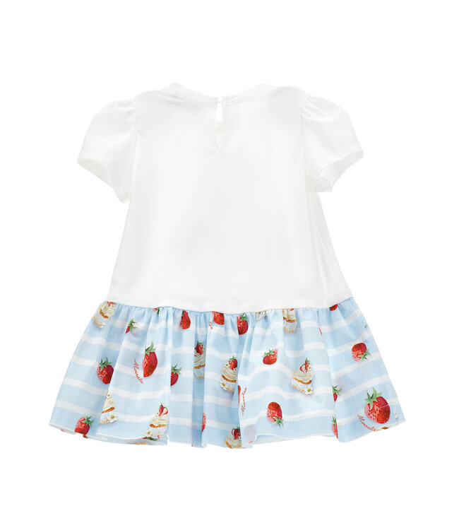 Monnalisa ABITO FREE TIME JERSEY DI 31G916_7201_9952