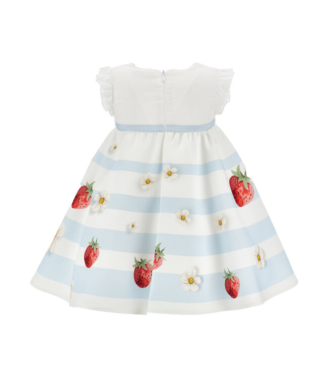 Monnalisa ABITO FASHION MUSSOLA COT 31G915_7105_9984