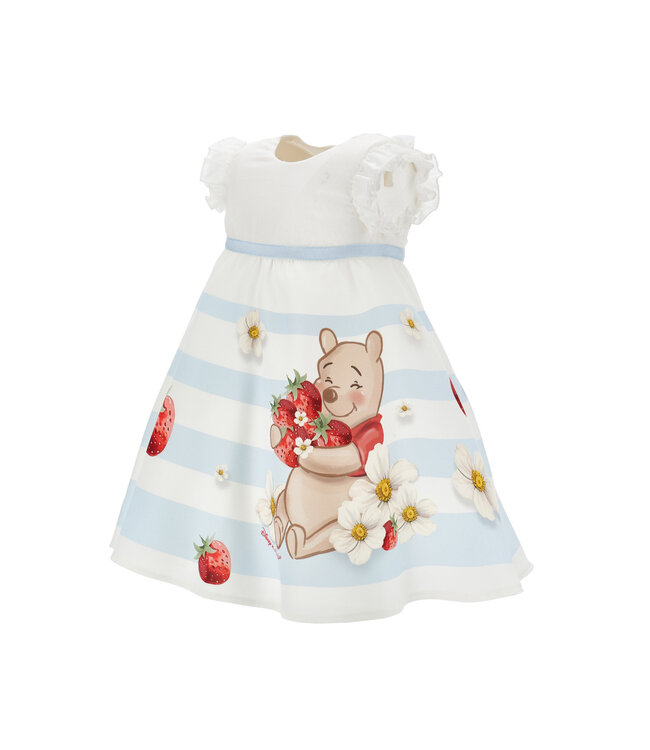 Monnalisa ABITO FASHION MUSSOLA COT 31G915_7105_9984