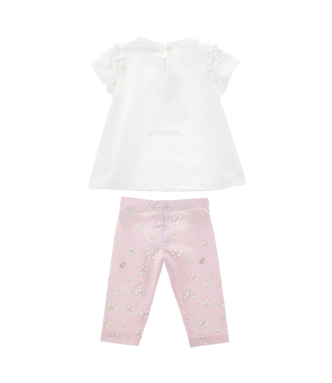 Monnalisa COMPLETO T-SHIRT + LEGGIN 31G503_7666_9001